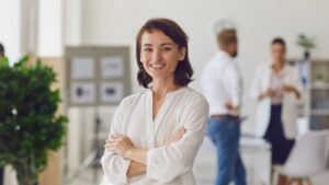 Une coach en Dépolarisation® dans une entreprise