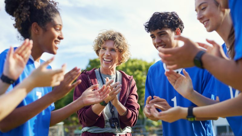 Une équipe de sport dépolarisée