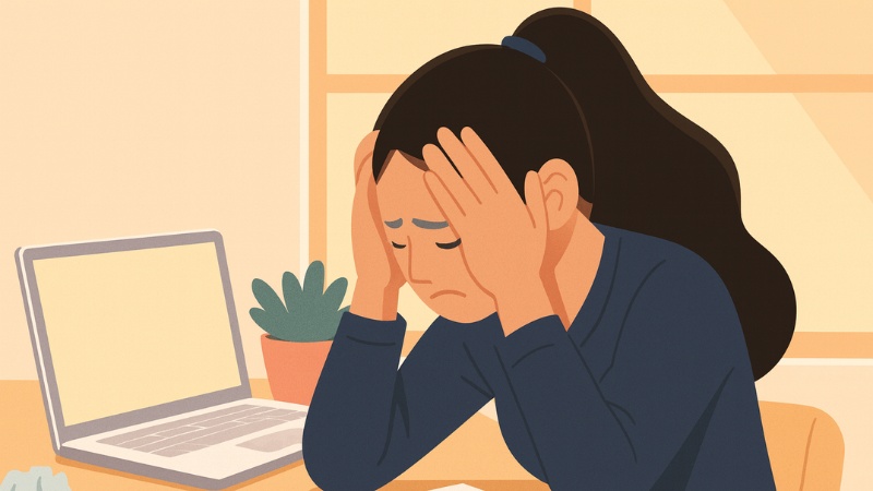 Une femme qui a besoin d'une Dépolarisation® de la peur de l'échec