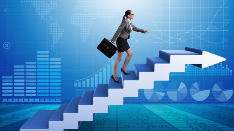 Une femme qui transforme sa peur de l'échec en moteur de progression