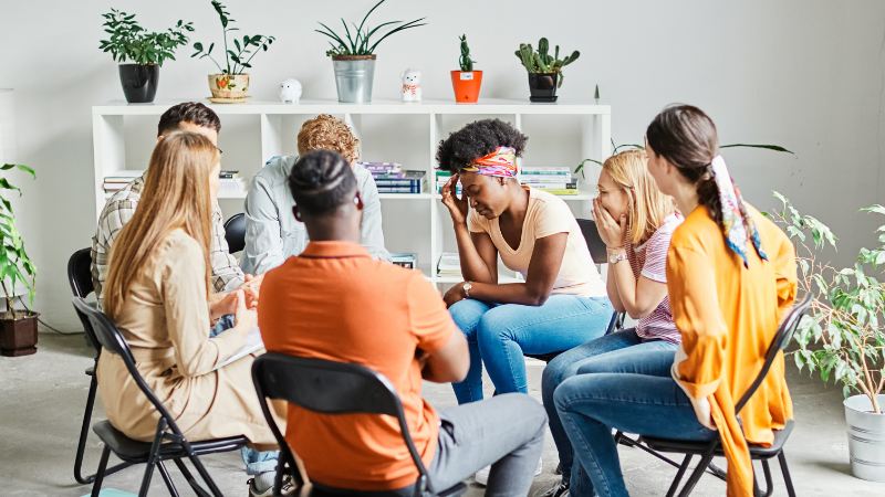 Une séance des Dépolarisation® de groupe